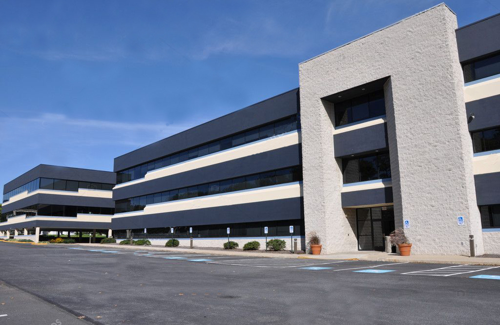 Commercial Building finished exterior | North Jersey Specialists, Inc. | Painting | Waterproofing | Restoration